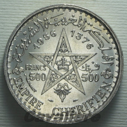 5554 - Marocco 500 Franchi Ag 1956